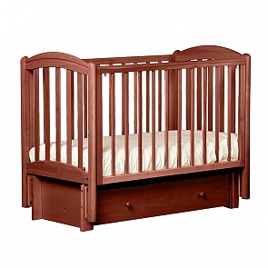 Кровать детская Лель БИ 09.3 Василек маятник продольный, орех (Лель, LIEL-БИ 09.3_орех)